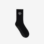 BLACK PILATES GRIP SOCKS