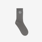 GREY PILATES GRIP SOCKS